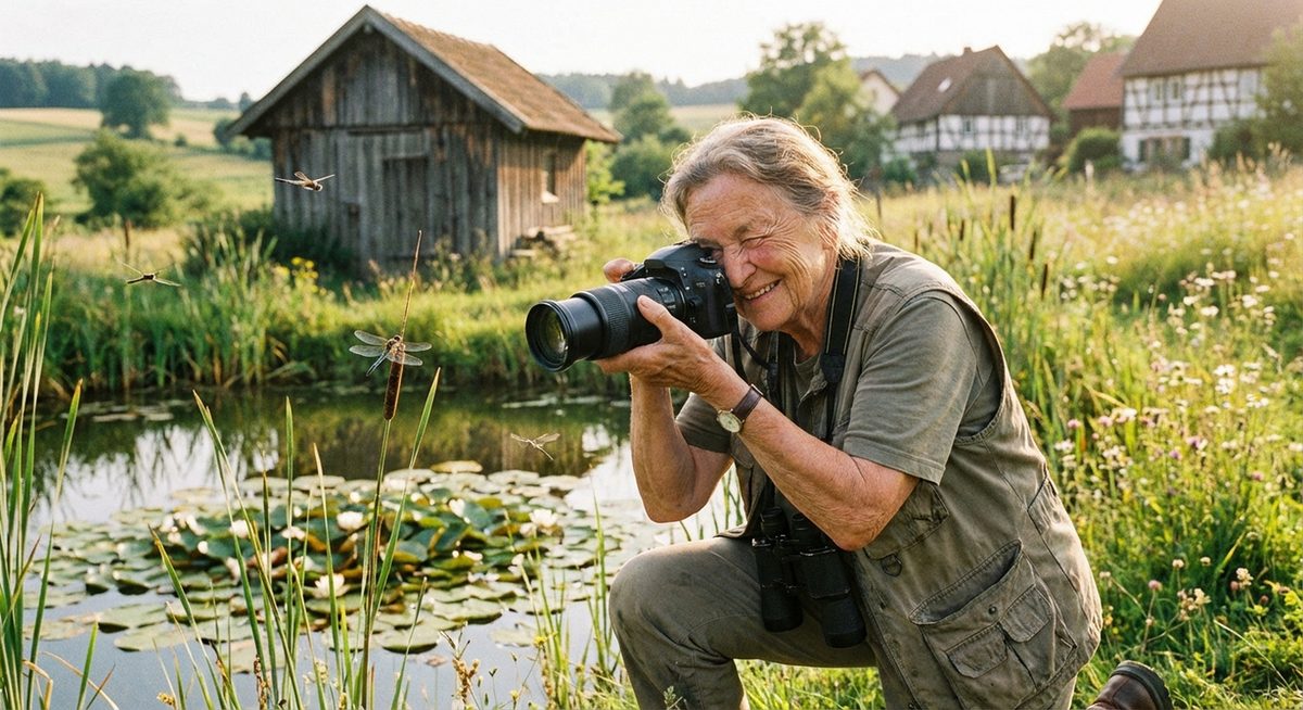 Naturbeobachter am Gewässer