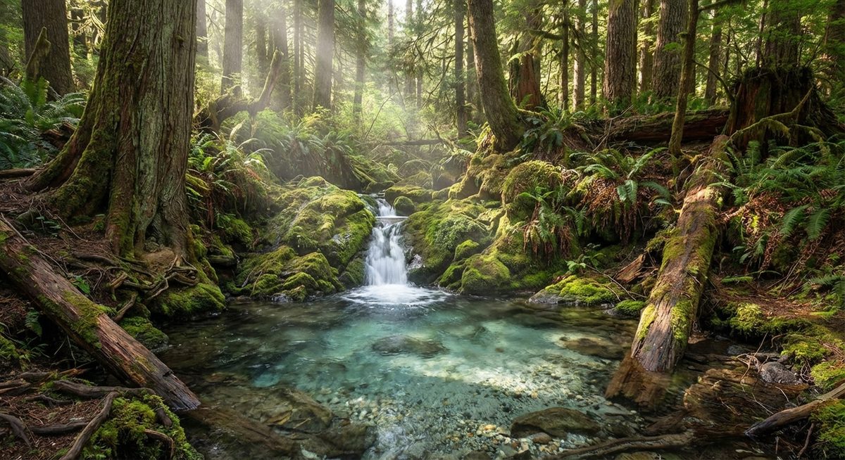 Waldquelle als Libellenlebensraum